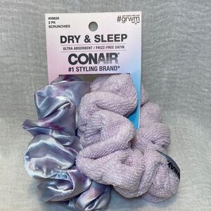 🌵5 for $20🌵Conair Dry & Sleep Scrunchies Set